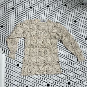 Lauren Brooke crochet top size small